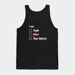 Single Taken Lobster Tank Top